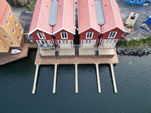 Utriggere på fastbrygge