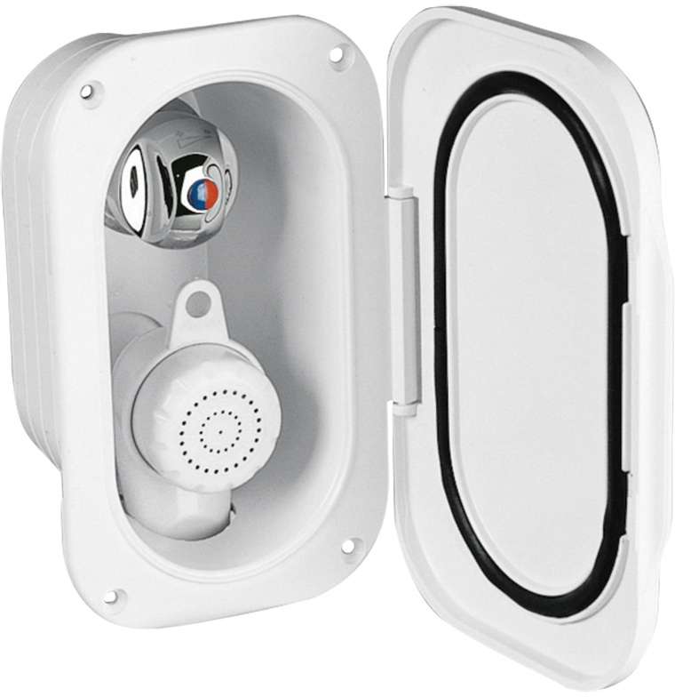 Dusjboks m/lokk hvit - Bilde 2