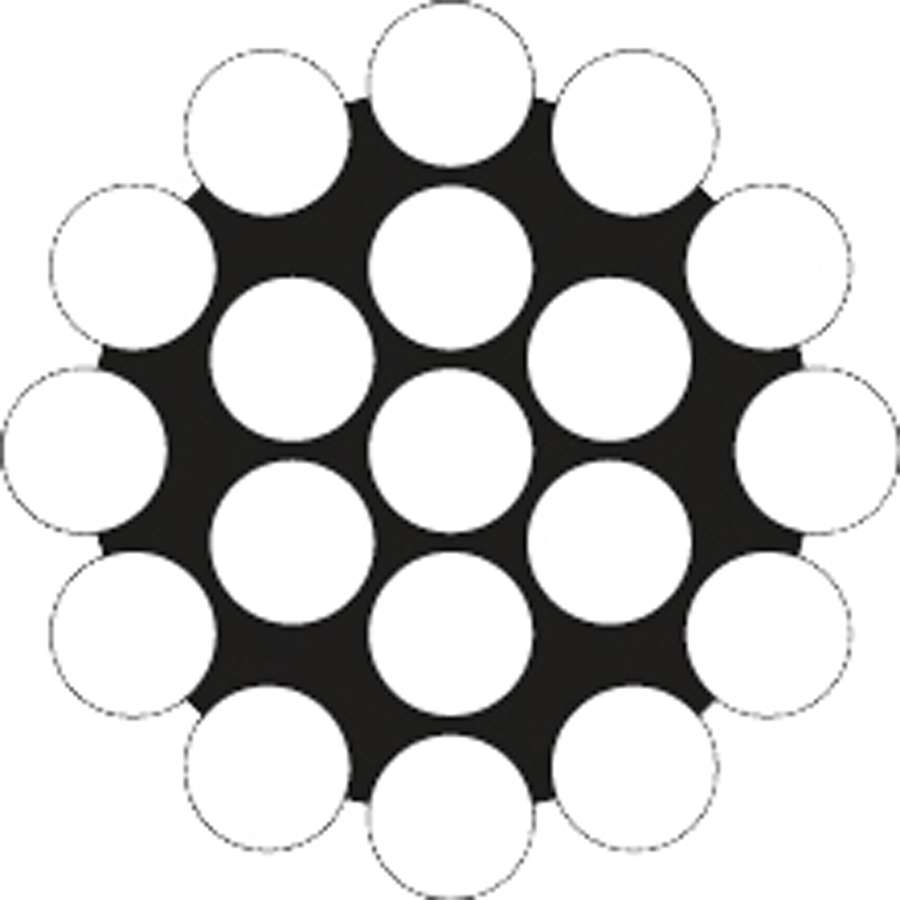 Wire, 1x19 metervare, syrefast - Bilde 5