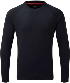 Gill UV Tec Men's LS Tee Navy - Bilde 6