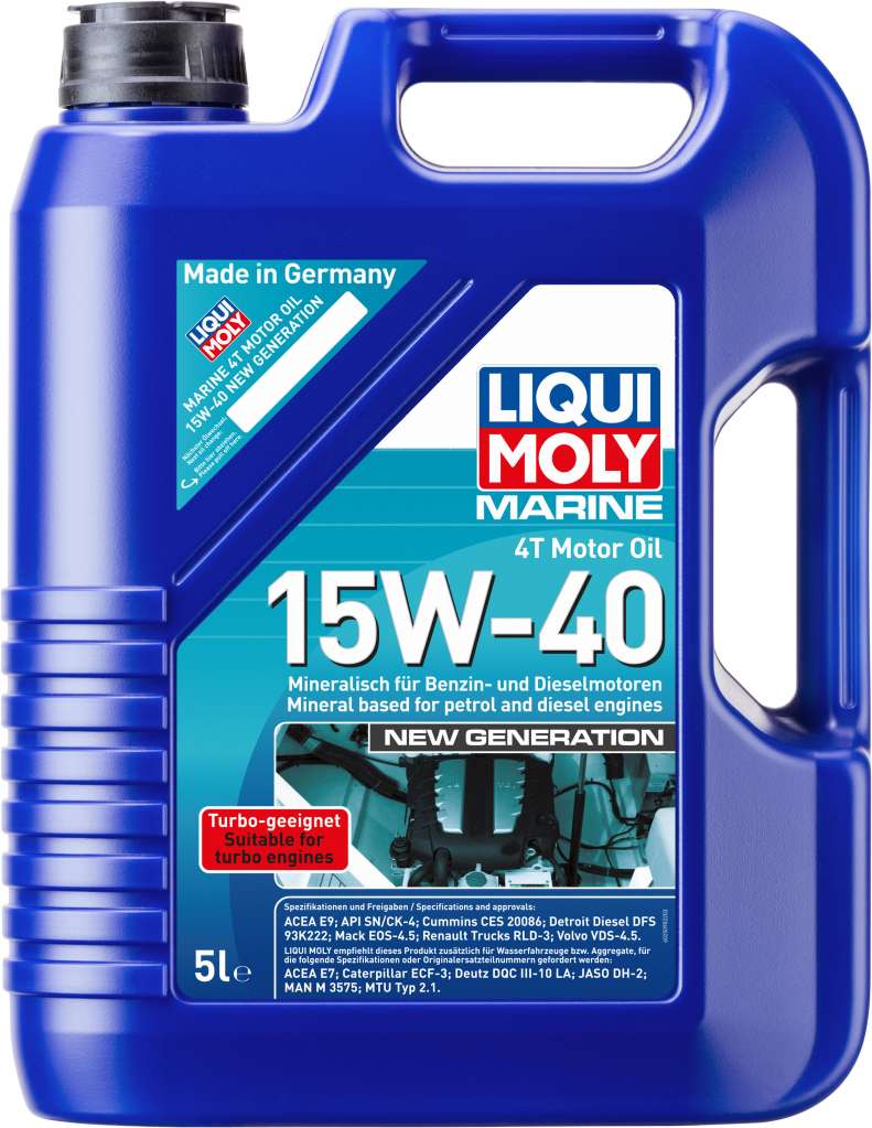 Liqui Moly Marine 4T Motorolje 15W-40 - Bilde 2
