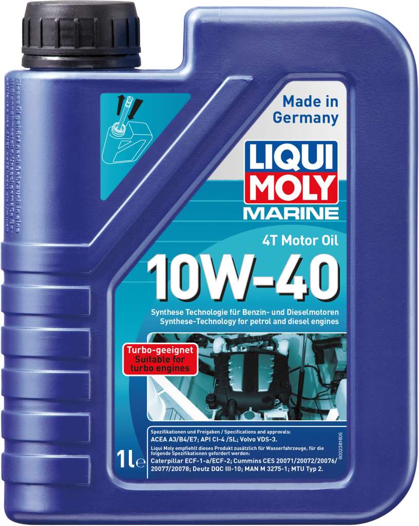 Liqui Moly Marine 4T Motorolje 10W-40 - Bilde 2