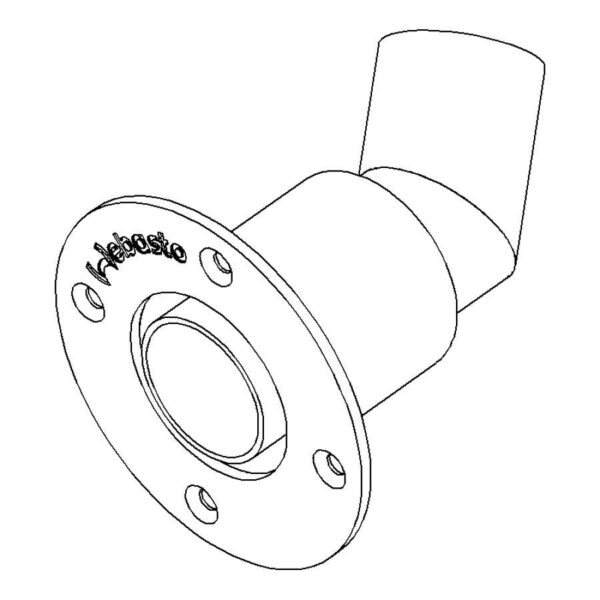 Webasto Eksosgjennomføring til vannvarmer