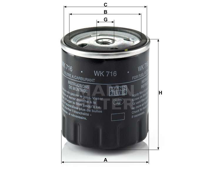 Mann Drivstoffilter - Bilde 4