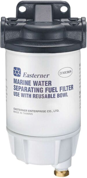 Drivstoffilter 10 Micron m/bolle 16 mm Universal - Bilde 2