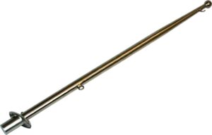 1852 Flaggstang med holder, syrefast stål - Bilde 2