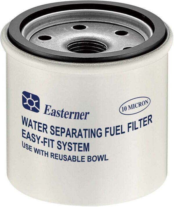 Drivstoffilter Compact 10 Micron m/bolle universal