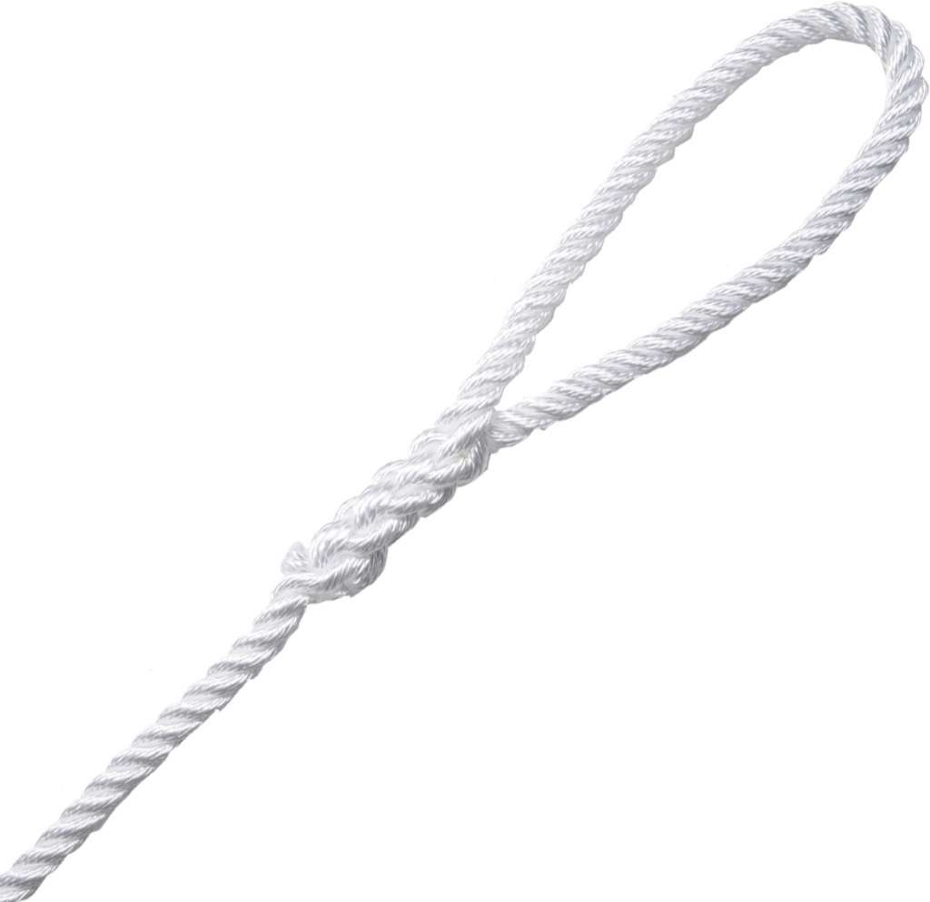 Robline 3-slått fortøyningsline hvit - Bilde 2