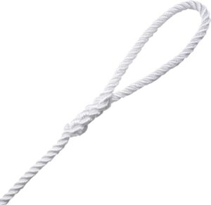 Robline 3-slått fortøyningsline hvit - Bilde 5