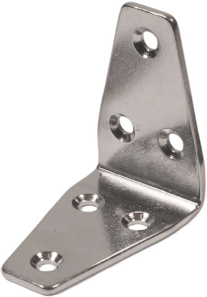 1852 Vinkelbeslag i syrefast stål - Bilde 3