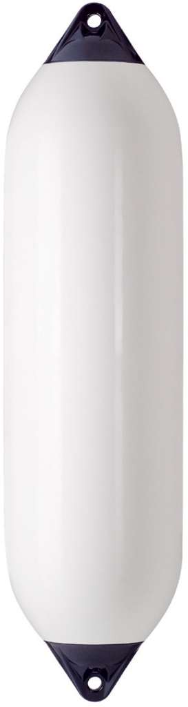 Polyform Fender F-serie hvit m/blå ender