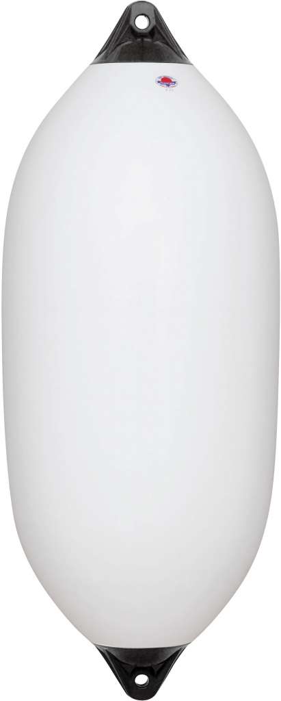 Polyform Fender F-serie hvit m/blå ender