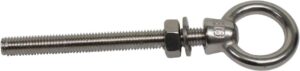 Øyebolt m/flens, rustfritt stål - Bilde 2