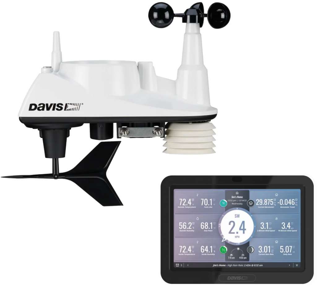 Davis Vantage Vue værstasjon m/WeatherLink Console - Bilde 1