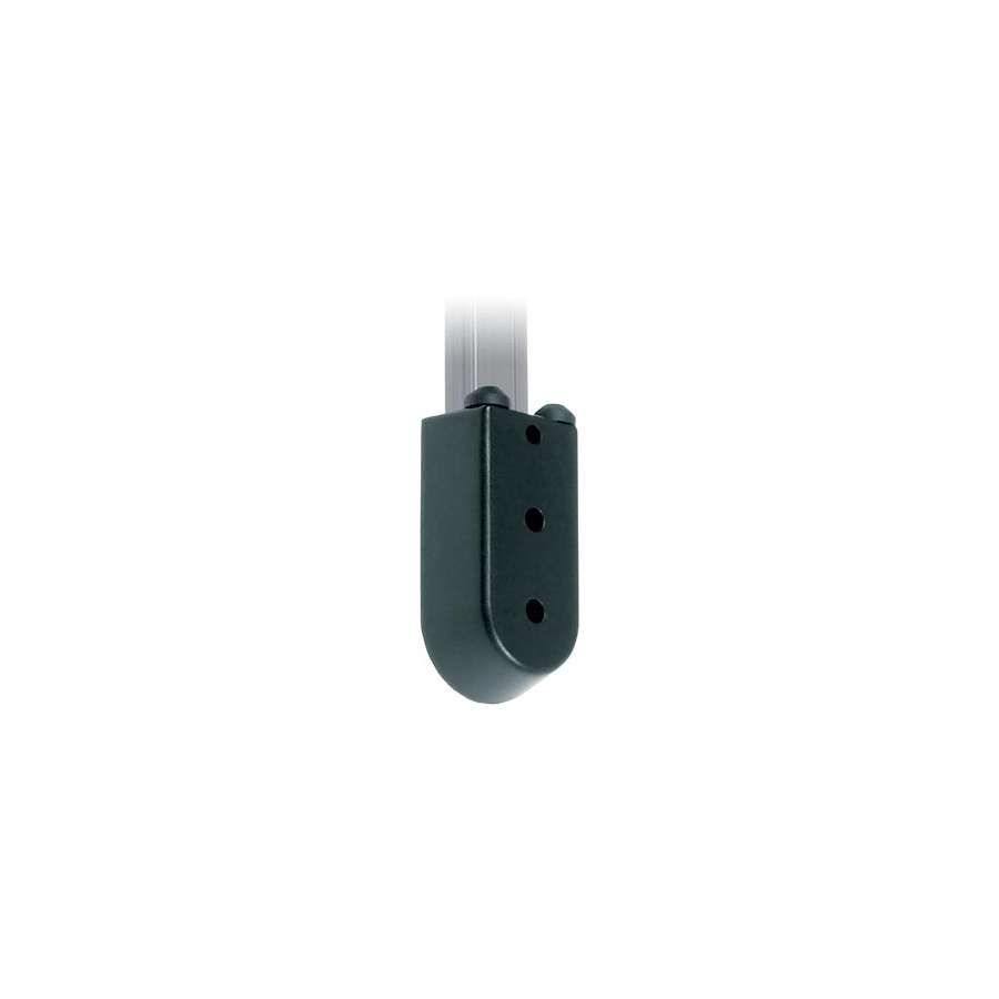 Series 19 End Stop, Plastic, 70mm x 38mm - Bilde 1