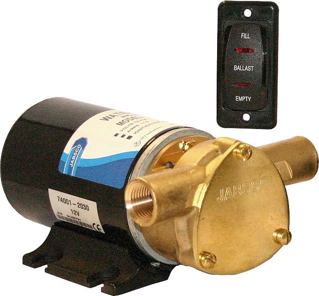 Ballastpumpe med bryter 12V - Bilde 1