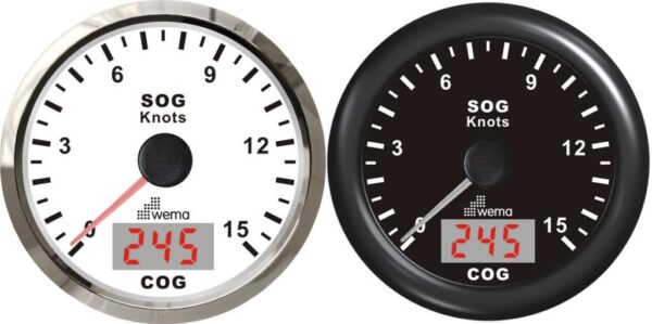 Wema GPS knopmåler m/kompass