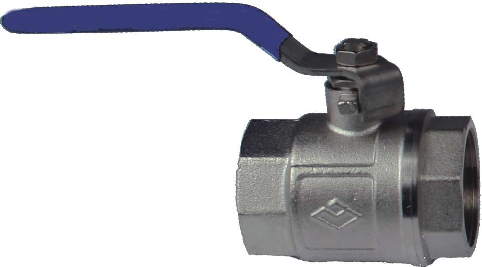 Kuleventil forkrommet messing - Bilde 1