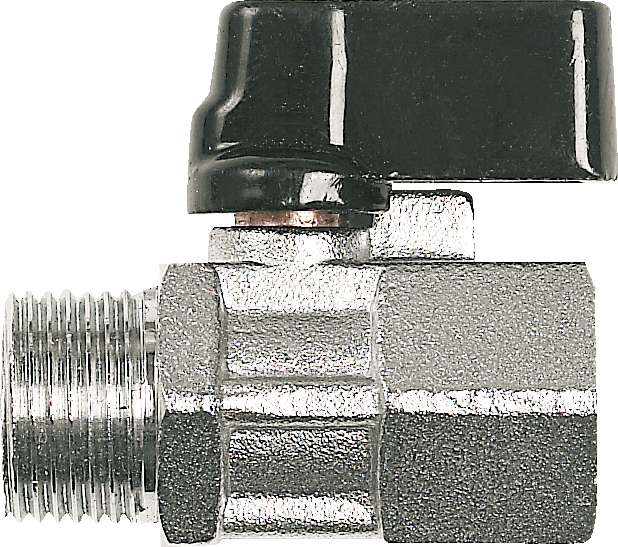 1852 Kuleventil forkrommet liten - Bilde 1