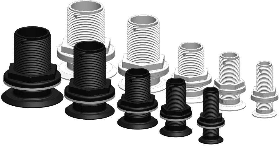 Skroggjennomføring konkav BSP - Bilde 1