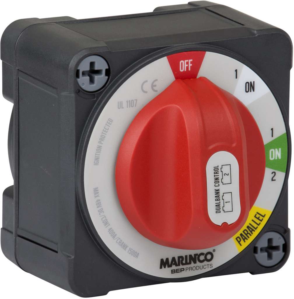 BEP Batterivelger Pro Installer Dual bank - Bilde 1