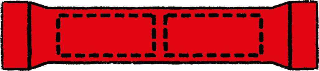 Skjøtehylse m/plast - Bilde 1