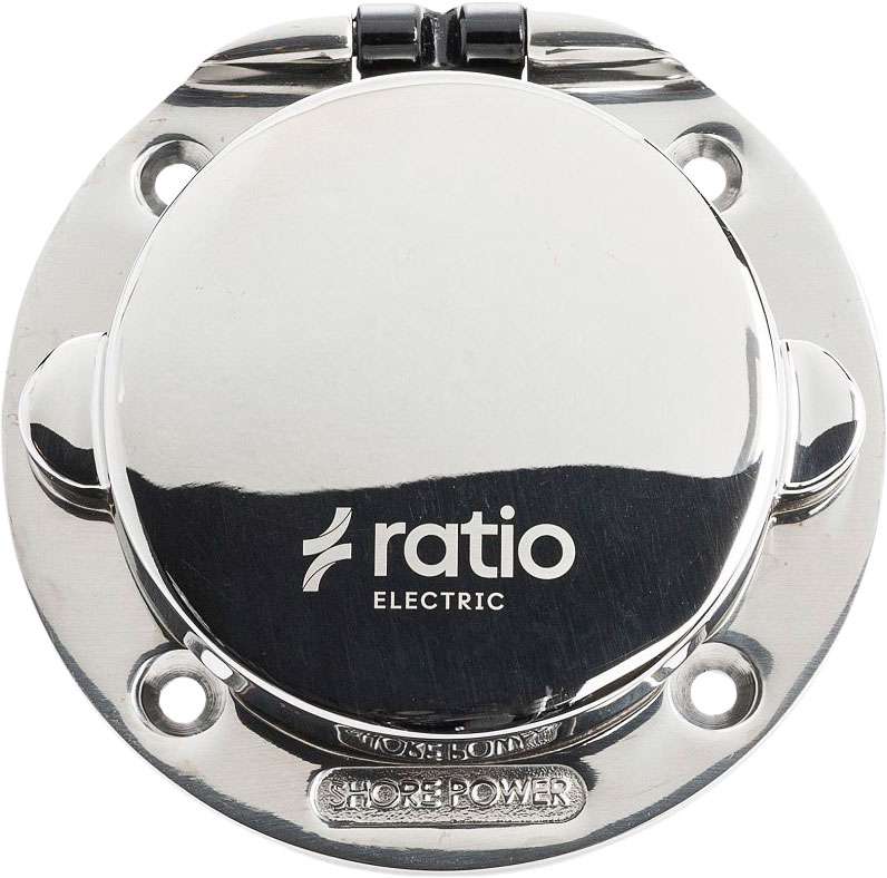 Ratio Landstrøm inntakskontakt 16A, 316 - Bilde 1