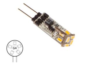 LED-pære G4, 2700/varmhvit, dimbar