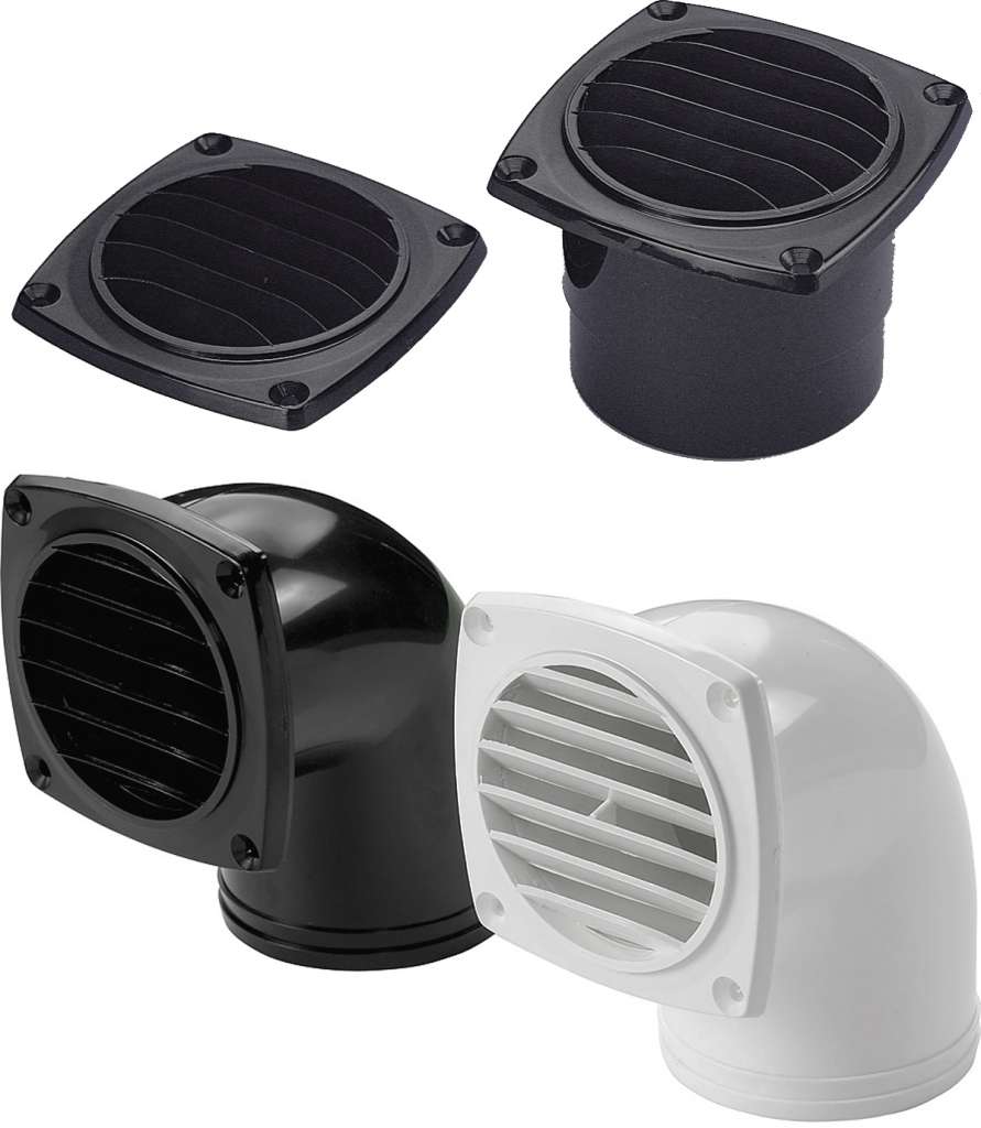 Ventilrist plast 3" - Bilde 1