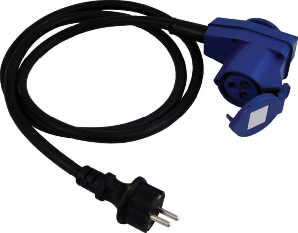 1852 Landstrømskabel Schuko til CEE m/Schuko uttak