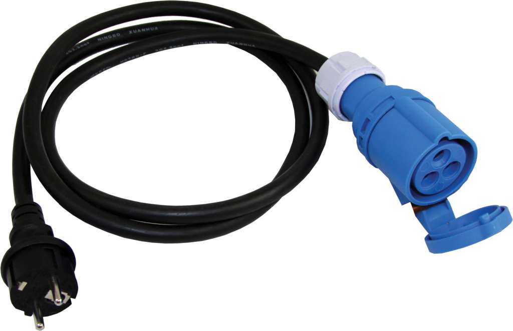 1852 Overgangskabel landstrøm fra Schuko han til CEE hun - Bilde 1