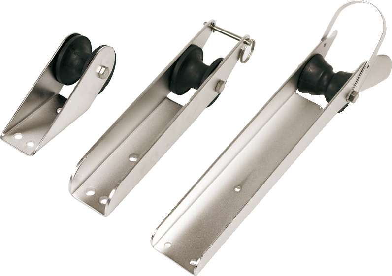 Ankerrulle fast i aluminium - Bilde 1