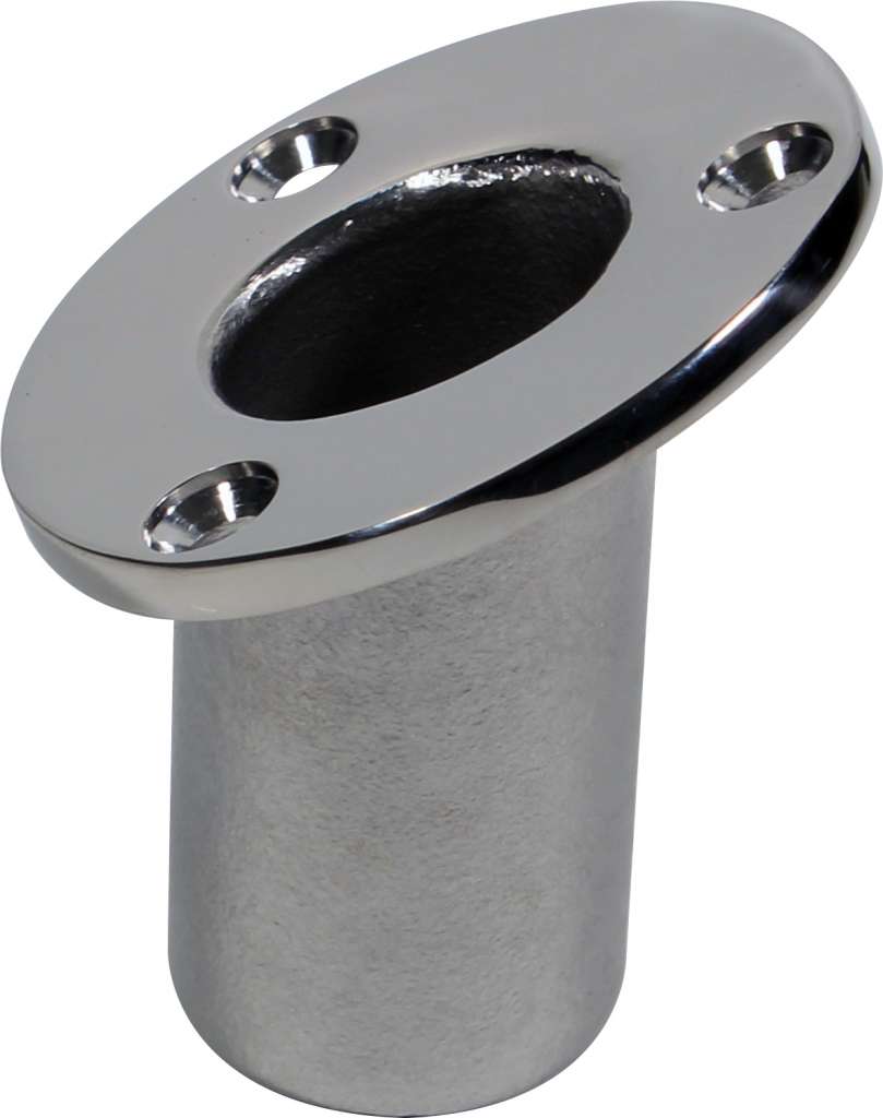 Flaggholder, nedfellbar skrå, syrefast - Bilde 1