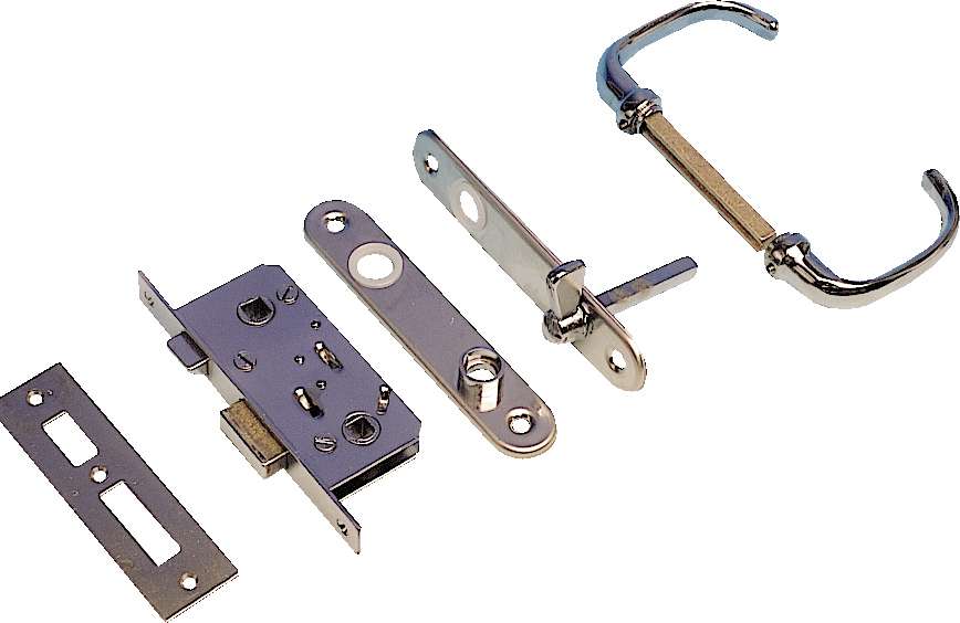 Dørlås (WC) innfellbar - Bilde 1