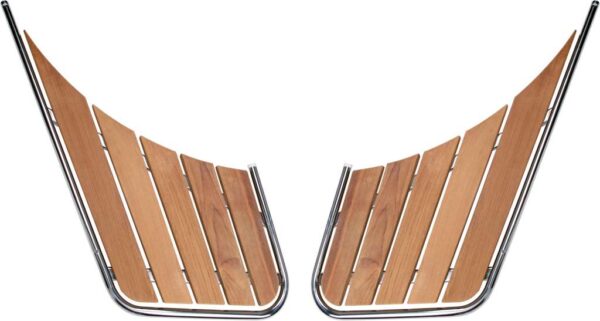 Badeplattform 316 L todelt