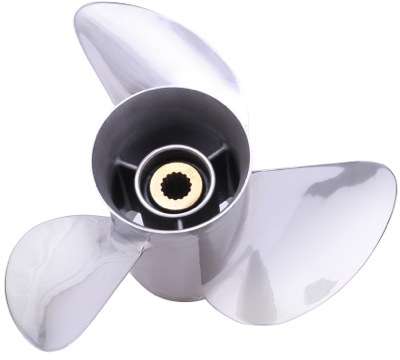 Propell i rustfritt stål, for Yamaha motorer