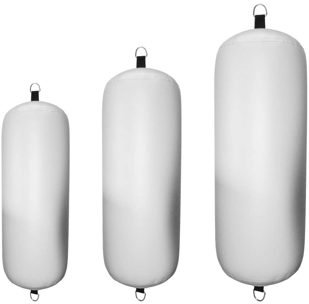 MaxiStow oppblåsbare fendere - grå - Bilde 1