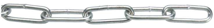 1852 Kjetting galvanisert, langlenket 30 m - Bilde 1