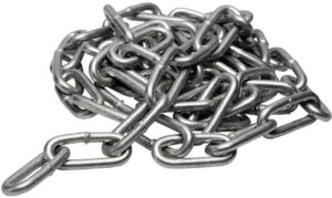 Bryggekjetting langlenket galvanisert 150 m