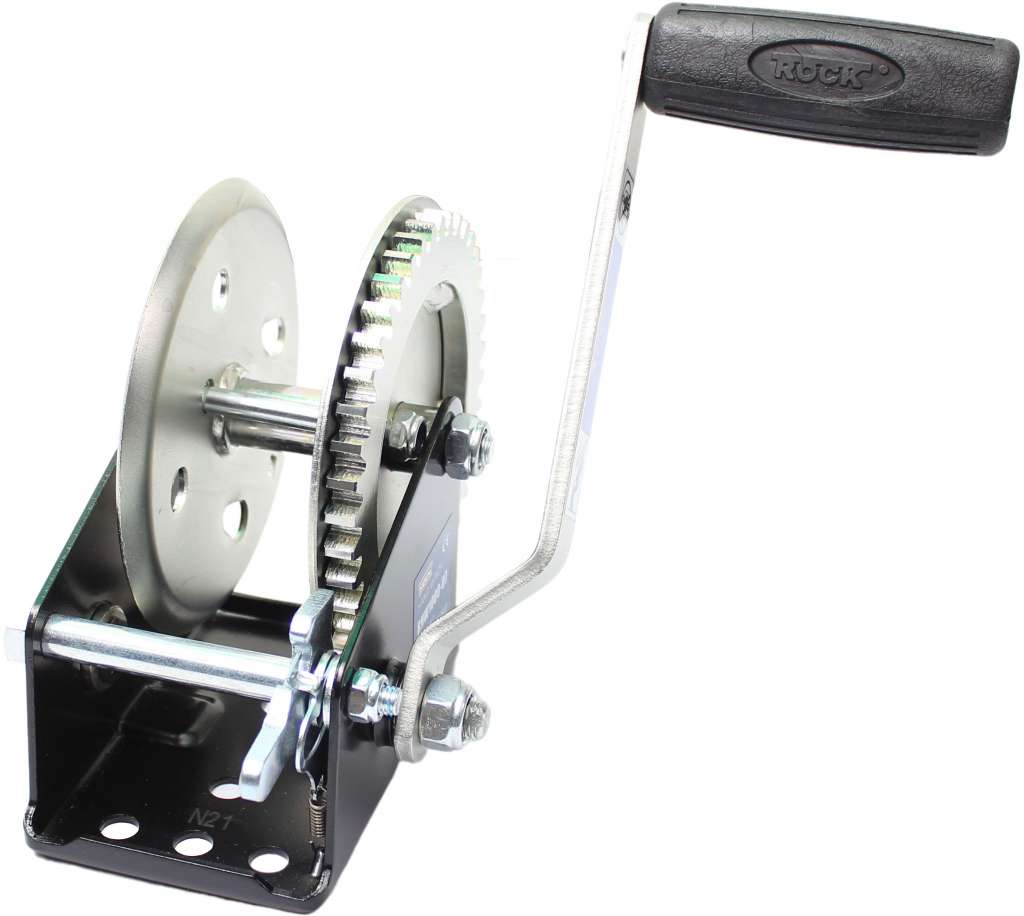 Rock Tilhengervinsj manuell brems 454 kg - Bilde 1