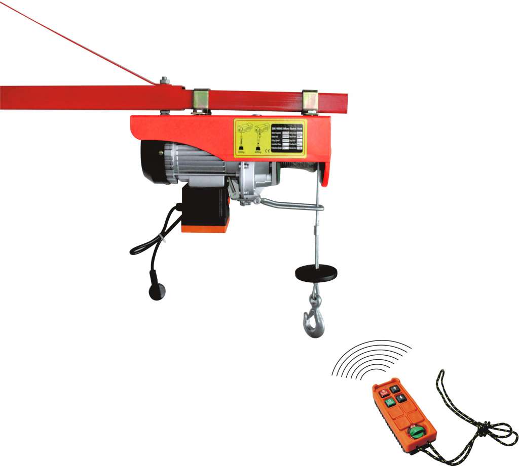 Vinsj 220V med trådløs fjernkontroll - Bilde 1