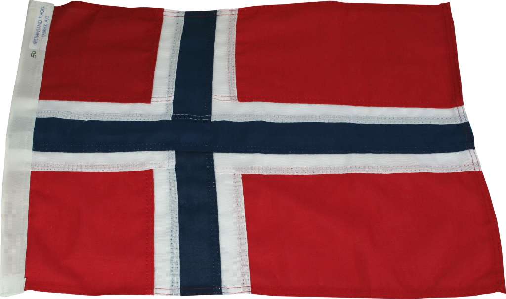 Norsk båtflagg polyester - Bilde 1