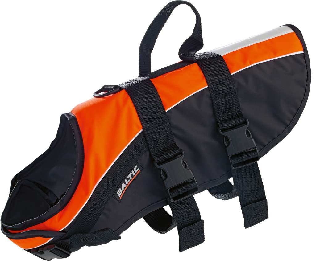 Baltic Mascot hundevest oransje/svart - Bilde 1
