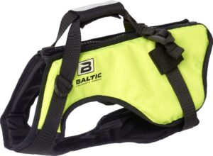 Baltic Zorro hundevest UV gul