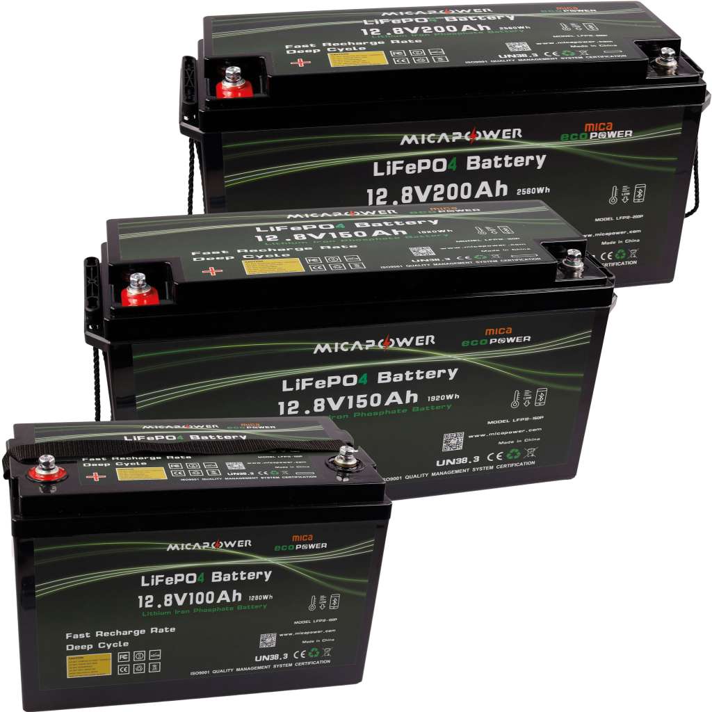 Mica Litiumbatterier med bluetooth og varme - Bilde 1