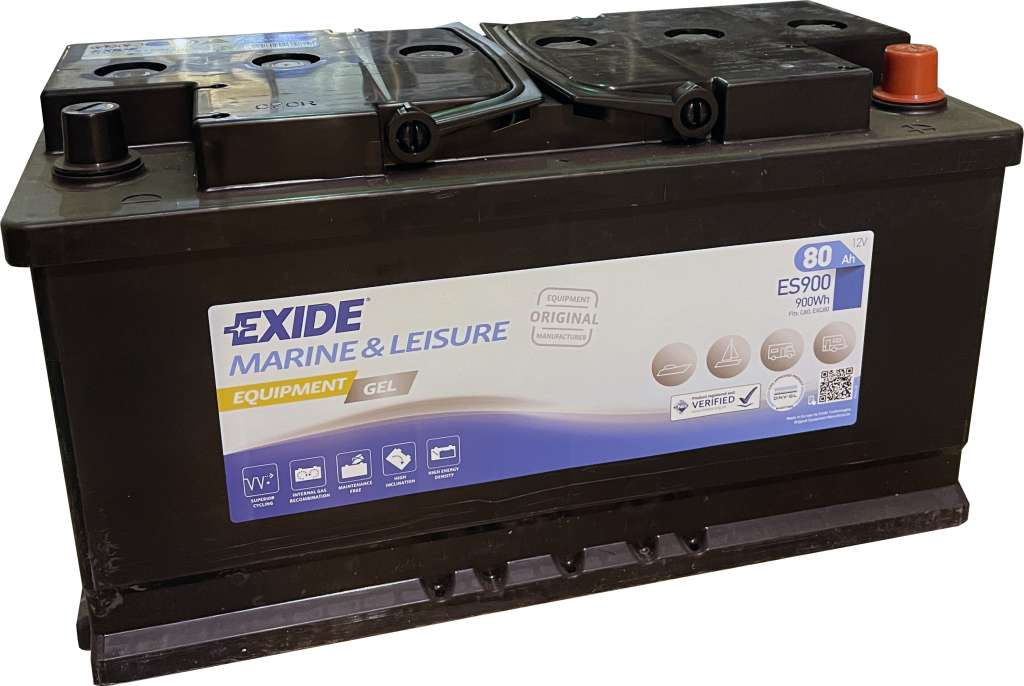 Exide Batteri 12V GEL 80-120 Ah - Bilde 1