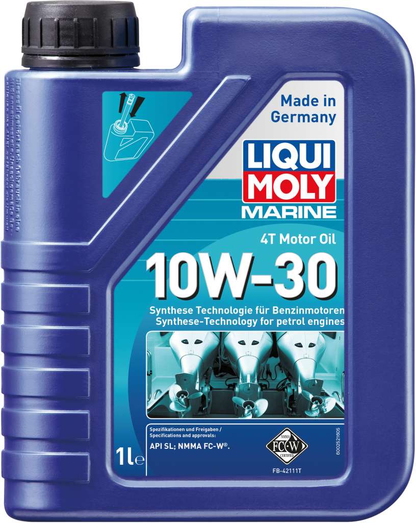Liqui Moly Marine 4T Motorolje 10W-30 - Bilde 1