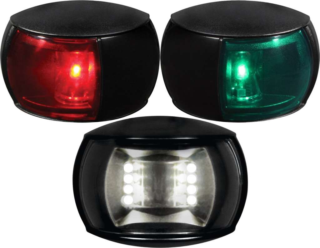 Hella NaviLED Compact BSH 2 nm lanterne sort - Bilde 1