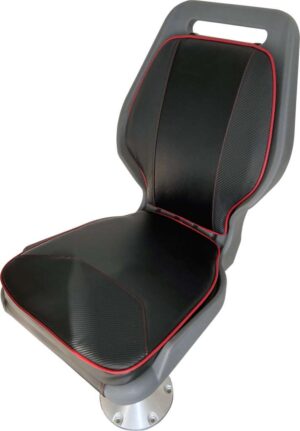 Båtstol SE46L rotasjonsstøpt grå ABS plast