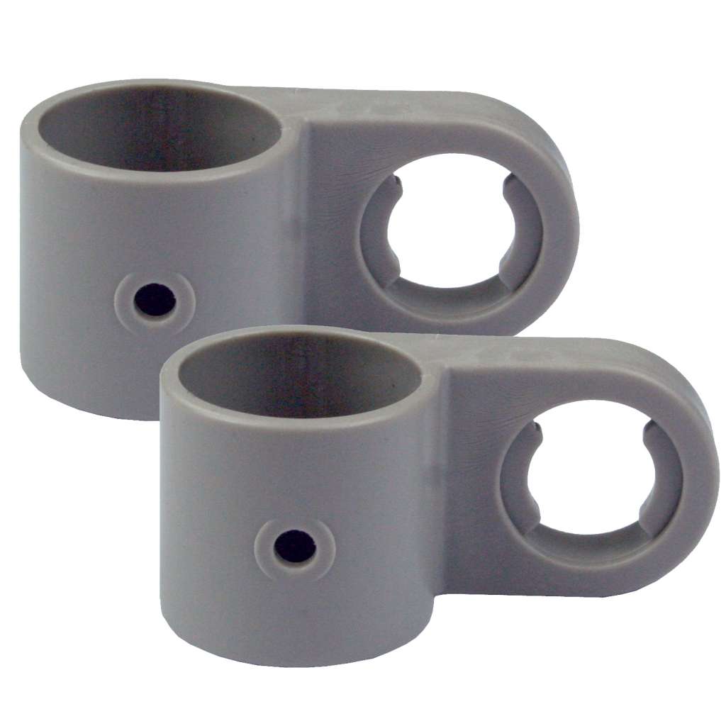 Kalesjebeslag Acetat rørfeste - Bilde 1